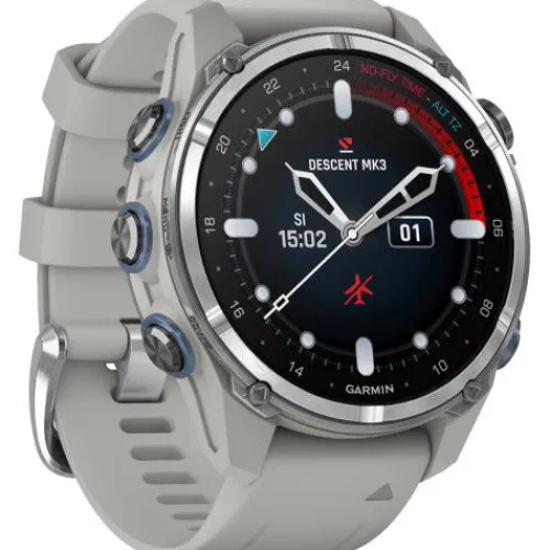 Garmin Silikonarmband-Descent MK3 Fog Gray - 010-02753-04