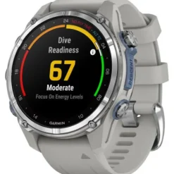 Garmin Silikonarmband-Descent MK3 Fog Gray - 010-02753-04