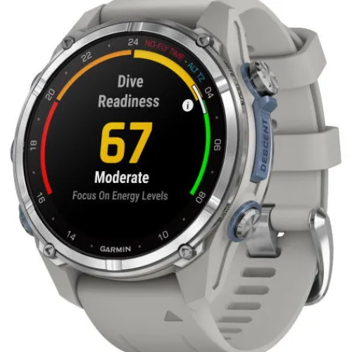 Garmin Silikonarmband-Descent MK3 Fog Gray - 010-02753-04