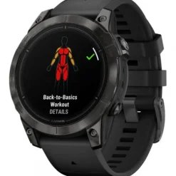 Garmin Silikonarmband-Epix Pro Saphire (47 mm) - 010-02803-11