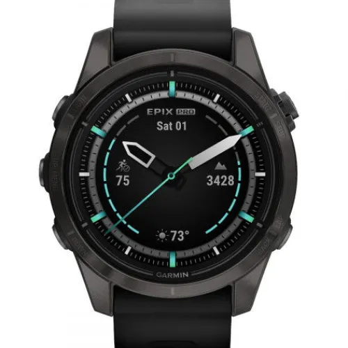 Garmin Silikonarmband-Epix Pro Saphire (42 mm) - 010-02802-15