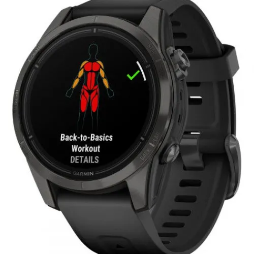 Garmin Silikonarmband-Epix Pro Saphire (42 mm) - 010-02802-15