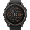 Garmin Silikonarmband-Fenix 8 Solar Sapphire Carbon (51 mm) - 010-02907-11