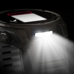 Garmin Silikonarmband-Fenix 8 Solar Sapphire Carbon (51 mm) - 010-02907-11