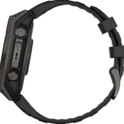 Garmin Silikonarmband-Fenix 8 Solar Sapphire Carbon (47 mm) - 010-02906-11