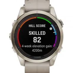 Garmin Lederarmband-Fenix 7S Pro Saphire Solar - 010-02776-30