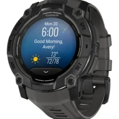 Garmin Silikonarmband-Instinct 3 Amoled Black Charcoal (50 mm) - 010-03020-00