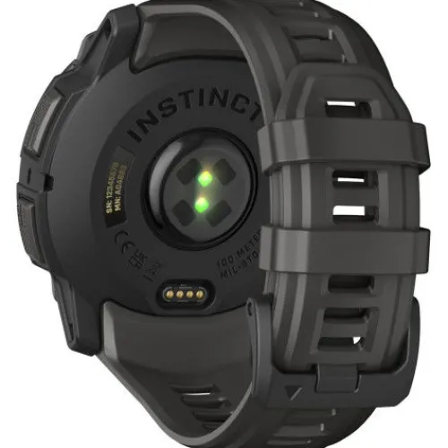 Garmin Silikonarmband-Instinct 3 Amoled Black Charcoal (50 mm) - 010-03020-00