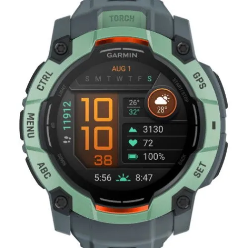 Garmin Silikonarmband-Instinct 3 Amoled Neo Tropic Twilight (50 mm) - 010-03020-01
