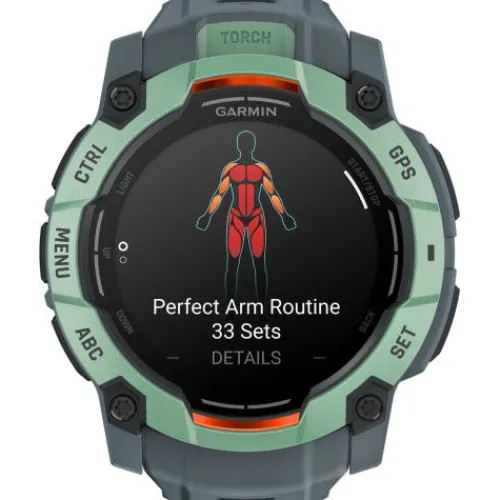Garmin Silikonarmband-Instinct 3 Amoled Neo Tropic Twilight (50 mm) - 010-03020-01