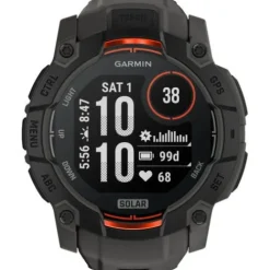 Garmin Silikonarmband-Instinct 3 Solar Black Charcoal (50 mm) - 010-02935-00