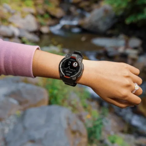 Garmin Silikonarmband-Instinct 3 Solar Black (45 mm) - 010-02934-00