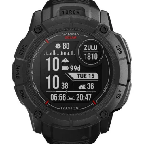 Garmin Silikonarmband-Instinct 2X Solar Black Tactical Edition - 010-02805-03