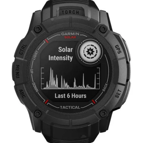Garmin Silikonarmband-Instinct 2X Solar Black Tactical Edition - 010-02805-03