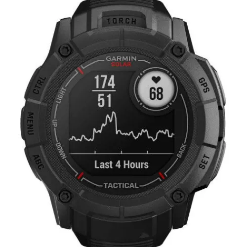 Garmin Silikonarmband-Instinct 2X Solar Black Tactical Edition - 010-02805-03