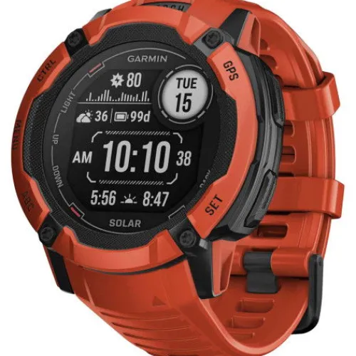 Garmin Silikonarmband-Instinct 2X Solar Flame Red - 010-02805-01