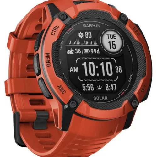 Garmin Silikonarmband-Instinct 2X Solar Flame Red - 010-02805-01