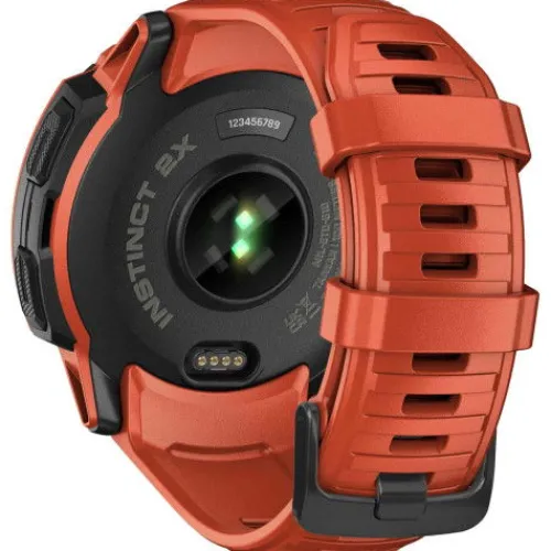 Garmin Silikonarmband-Instinct 2X Solar Flame Red - 010-02805-01