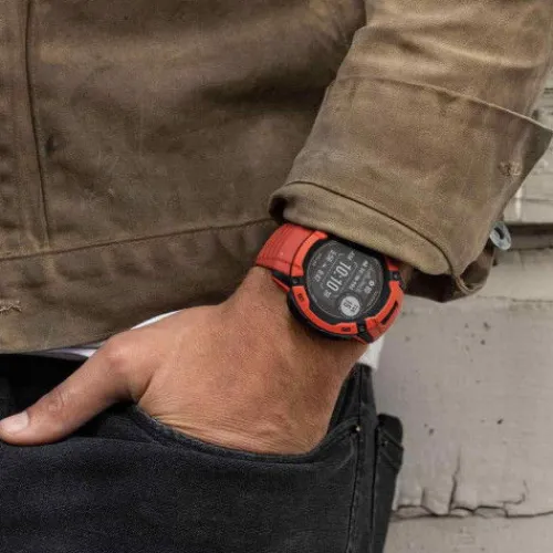 Garmin Silikonarmband-Instinct 2X Solar Flame Red - 010-02805-01