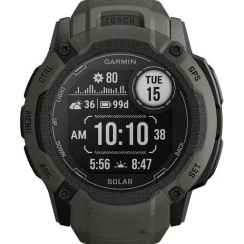 Garmin Silikonarmband-Instinct 2X Solar Moss - 010-02805-05