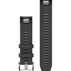 Garmin Uhrenarmbänder-MARQ QuickFit 22 Black Silicone Band - 010-13225-00