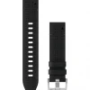 Garmin Uhrenarmbänder-MARQ QuickFit 22 Black Leather Band - 010-13225-09