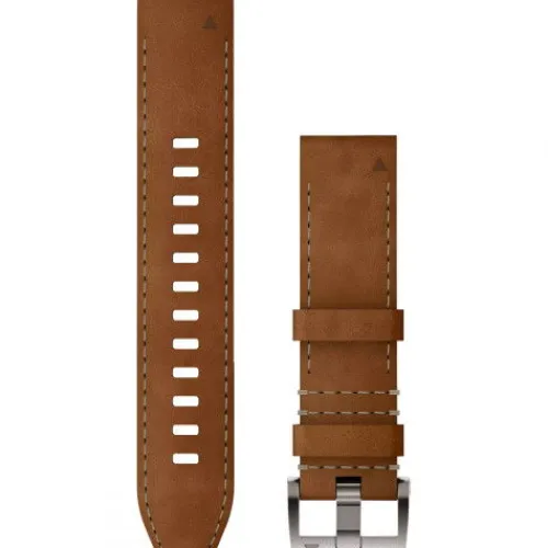 Garmin Uhrenarmbänder-MARQ QuickFit 22 Brown Leather Band - 010-13225-08