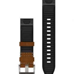 Garmin Uhrenarmbänder-MARQ QuickFit 22 Brown Leather Band - 010-13225-08