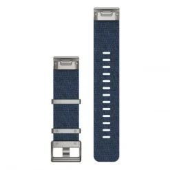 Garmin Uhrenarmbänder-MARQ QuickFit 22 Jacquard Weave Nylon Indigo Band - 010-12738-02