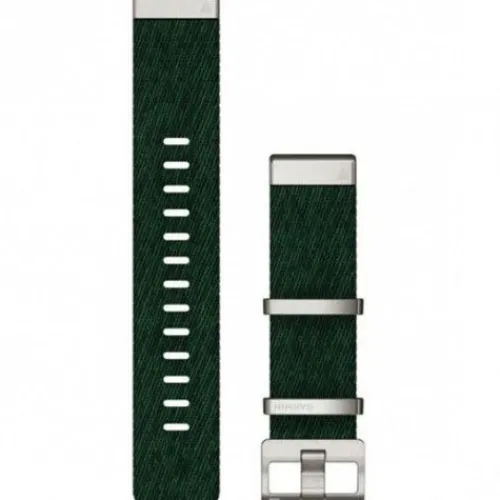 Garmin Uhrenarmbänder-MARQ QuickFit 22 Jacquard Weave Nylon Pine Green Band - 010-13008-00