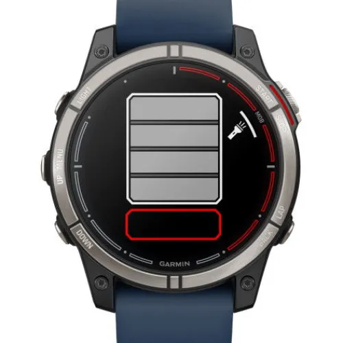 Garmin Silikonarmband-Quatix 7 Pro Sapphire - 010-02803-81