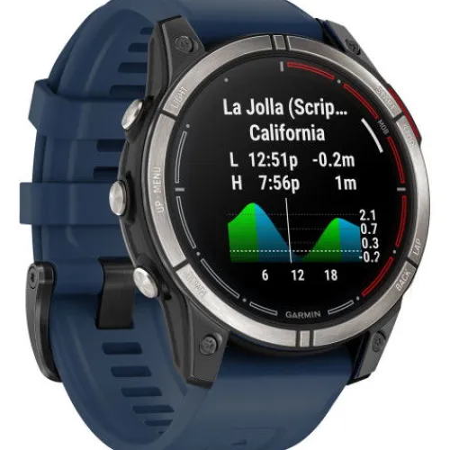 Garmin Silikonarmband-Quatix 7 Pro Sapphire - 010-02803-81