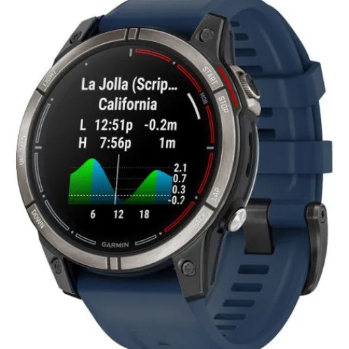 Garmin Silikonarmband-Quatix 7 Pro Sapphire - 010-02803-81