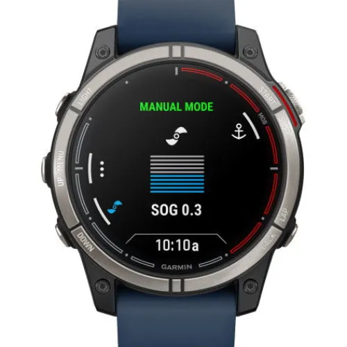 Garmin Silikonarmband-Quatix 7 Pro Sapphire - 010-02803-81