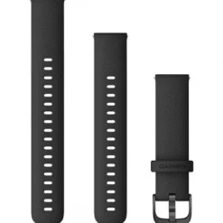 Garmin Uhrenarmbänder-Quick Release (18 mm) Black Silicone Band - 010-12932-01