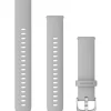 Garmin Uhrenarmbänder-Quick Release (18 mm) Mist Grey Silicone Band - 010-12932-0C
