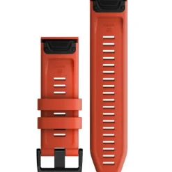 Garmin Uhrenarmbänder-QuickFit 26 Flame Red Silicone Band - 010-13117-04