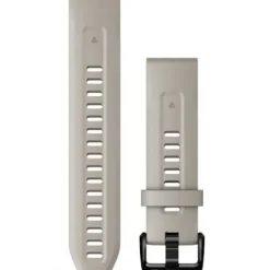 Garmin Uhrenarmbänder-QuickFit 20 Light Sand Silicone Band - 010-13102-04