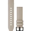 Garmin Uhrenarmbänder-QuickFit 20 Limestone Leather Band - 010-13102-06