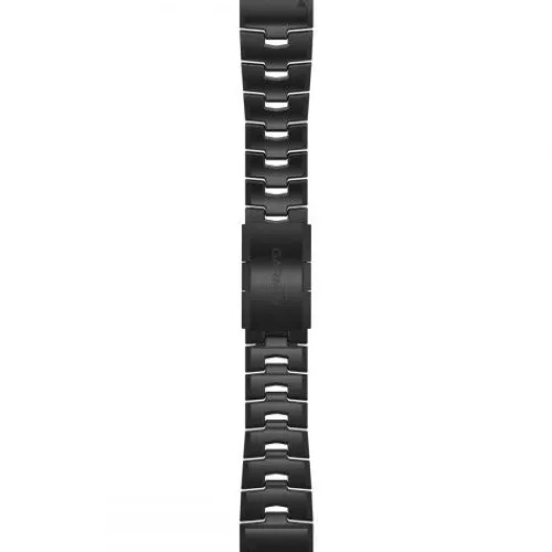 Garmin Uhrenarmbänder-QuickFit 26 Vented Titanium Bracelet with Carbon Gray DLC Coating Band - 010-12864-09