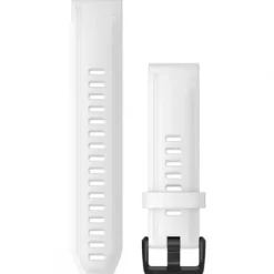 Garmin Uhrenarmbänder-QuickFit 20 White Silicone Band - 010-12865-00