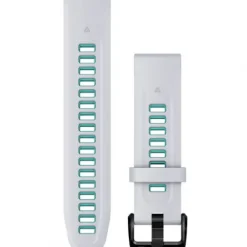 Garmin Uhrenarmbänder-QuickFit 20 Whitestone Aqua Silicone Band - 010-13279-07