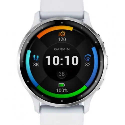 Garmin Silikonarmband-Venu 3 Silver Whitestone - 010-02784-00