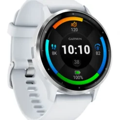 Garmin Silikonarmband-Venu 3 Silver Whitestone - 010-02784-00