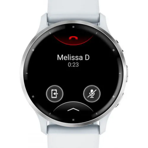 Garmin Silikonarmband-Venu 3 Silver Whitestone - 010-02784-00