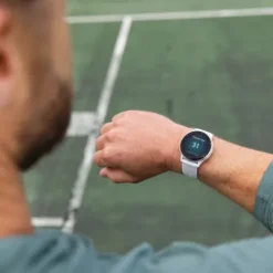 Garmin Silikonarmband-Venu 3 Silver Whitestone - 010-02784-00