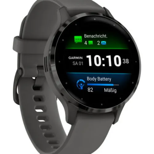 Garmin Silikonarmband-Venu 3S Slate Pebble Gray - 010-02785-00
