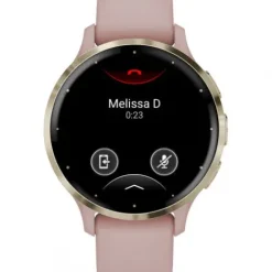 Garmin Silikonarmband-Venu 3S Soft Gold Dust Rose - 010-02785-03