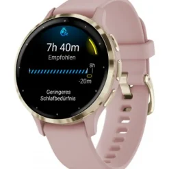 Garmin Silikonarmband-Venu 3S Soft Gold Dust Rose - 010-02785-03
