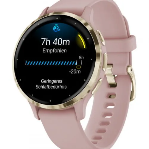 Garmin Silikonarmband-Venu 3S Soft Gold Dust Rose - 010-02785-03